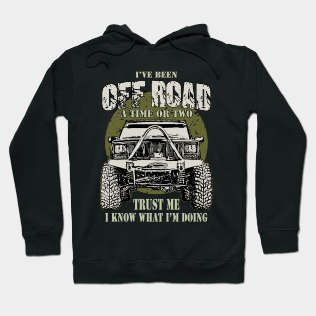 off road Hoodie by martian